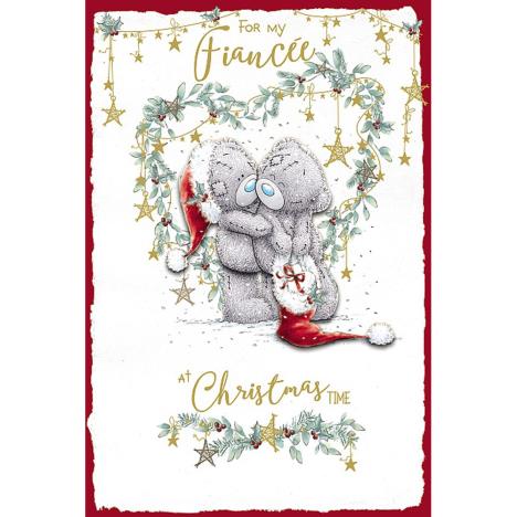 For My Fiancée Handmade Me to You Bear Christmas Card £3.99